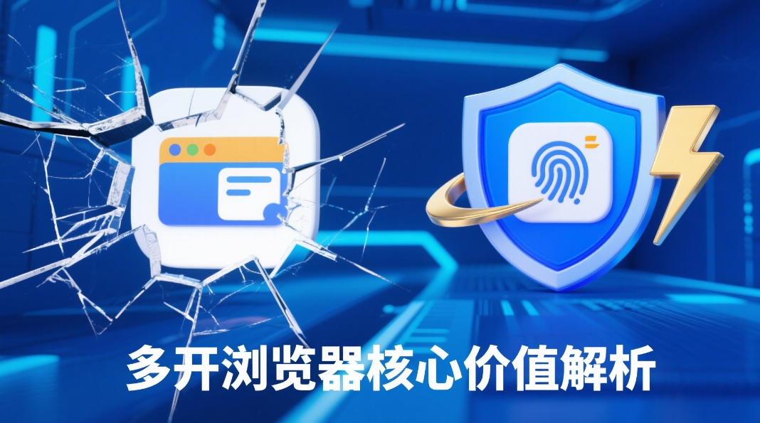 指纹浏览器哪个好用？云登多开浏览器打造多账号防关联
