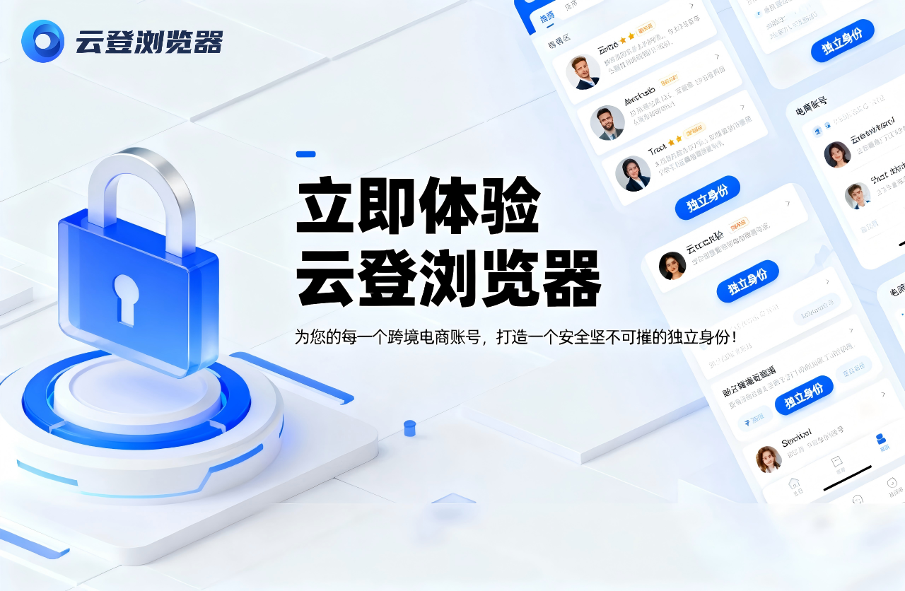 破局跨境电商“多账号管理”难题:云登浏览器如何助力卖家安全掘金全球